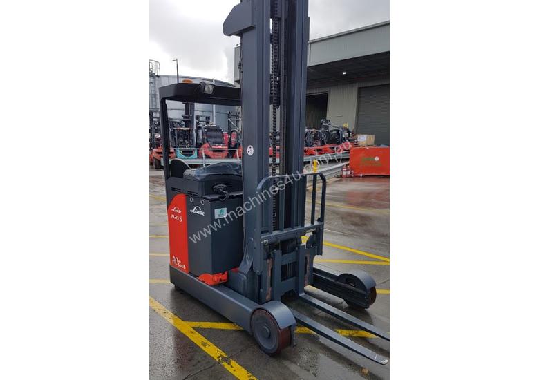 caption Used Forklift: R20S Genuine Preowned Linde 2t