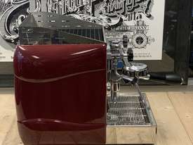 LA SCALA BUTTERFLY 1 GROUP RED ESPRESSO COFFEE MACHINE - picture0' - Click to enlarge