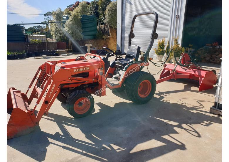 caption Used Kubota B7510 Tractor