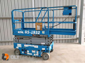 Used Genie GS1932 Electric Scissor Lift 19ft/5.79m  Platform Height 25ft/7.79m Work Height EWP - picture2' - Click to enlarge