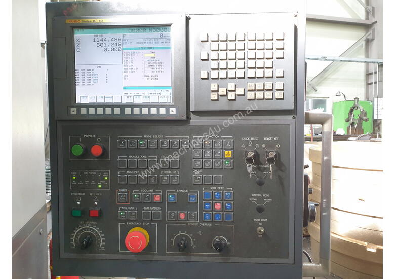 caption 2011 Hwacheon VT-1150MC CNC Vertical Turn Mill