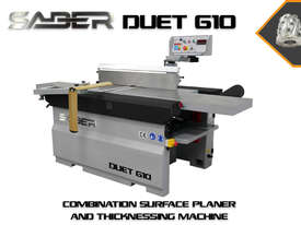  Saber Duet 610 Heavy Duty Simultaneous Surfacer/Thicknesser  - picture0' - Click to enlarge