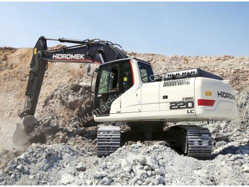 23T Hidromek HMK 220 LC Excavator for hire