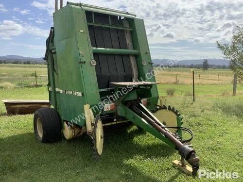 John Deere 435 Baler Variable Chamber, Twin Only, Uknown Bales.