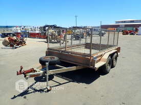 2005 CUSTOM MADE TANDEM AXLE CAGED GALVANISED BOX TRAILER - picture2' - Click to enlarge