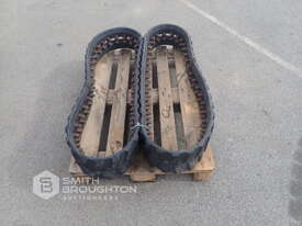 2 X TAITE MINI EXCAVATOR RUBBER TRACKS - picture0' - Click to enlarge