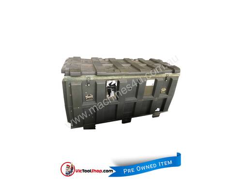 Trimcast Storage Box Army Space Case Marine Blow Mould Plastic Chest PL850 0 - Used Item