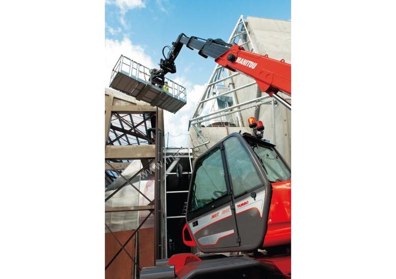 caption Manitou MRT-X1840 Telehandler 4T All Terrain Capacity
