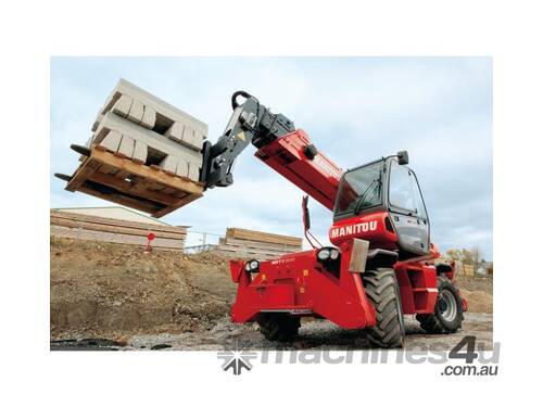 caption Manitou MRT-X1840 Telehandler 4T All Terrain Capacity