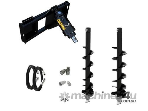 Digga PDD auger drive combo package tractor up to 30Hp