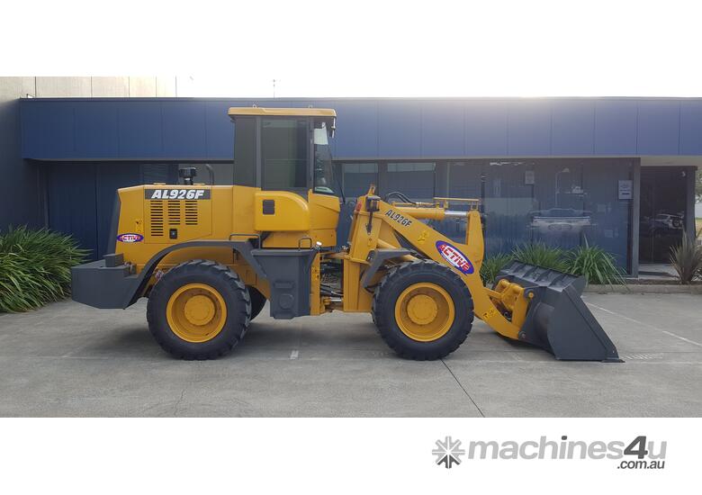 AL926F 8T Wheel Loader Includes Hydraulic Quick Hitch, Fork Frame, 4-in-1 Bucket, Reversing Camera