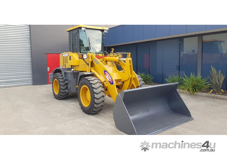AL926F 8T Wheel Loader Includes Hydraulic Quick Hitch, Fork Frame, 4-in-1 Bucket, Reversing Camera