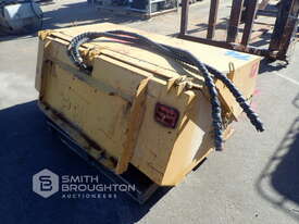 HYDRAPOWER RW 1700 BROOM TO SUIT CATERPILLAR SKID STEER - picture1' - Click to enlarge