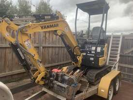 Yanmar 1.7 ton Mini Excavator Vio17 300 hours Trailer all books and services . - picture0' - Click to enlarge