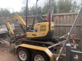 Yanmar 1.7 ton Mini Excavator Vio17 300 hours Trailer all books and services . - picture0' - Click to enlarge
