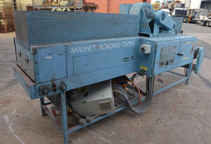 INDUSTRIAL HEATING 24kW 415V Heat Tunnel Oven Magnet Bonding 600mm wide belt