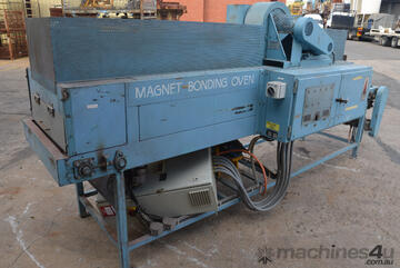 INDUSTRIAL HEATING 24kW 415V Heat Tunnel Oven Magnet Bonding 600mm wide belt