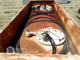 SKID MOUNTED DIESEL TANK WITH POLY PIPE - picture2' - Click to enlarge