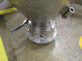 Stainless Steel Conical Hopper - picture2' - Click to enlarge