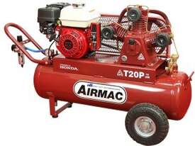 Airmac T20P-H 6.5 Air Compressor with Electric Start - picture1' - Click to enlarge