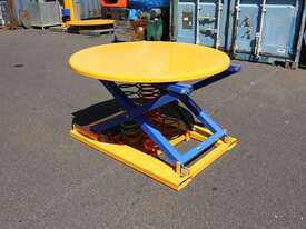 Self-Leveling Table Pallet Loader Leveller Turntable 1150mm Diameter - Optimum - picture0' - Click to enlarge