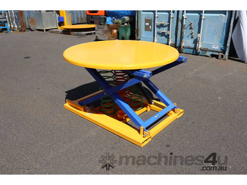 Self-Leveling Table Pallet Loader Leveller Turntable 1150mm Diameter - Optimum