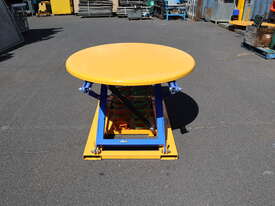 Self-Leveling Table Pallet Loader Leveller Turntable 1150mm Diameter - Optimum - picture1' - Click to enlarge