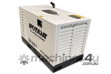 Portable Silent Box Compressor 23 HP 75CFM Rotair DS 22Y