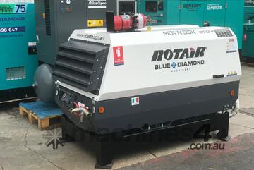 Portable Silent Box Compressor 23 HP 75CFM Rotair DS 22Y