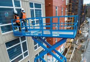 In Stock Now! Genie GS-4390 Rough Terrain Scissor Lifts