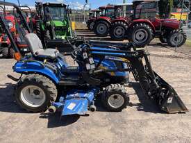 Tractor loader with mower deck - picture0' - Click to enlarge
