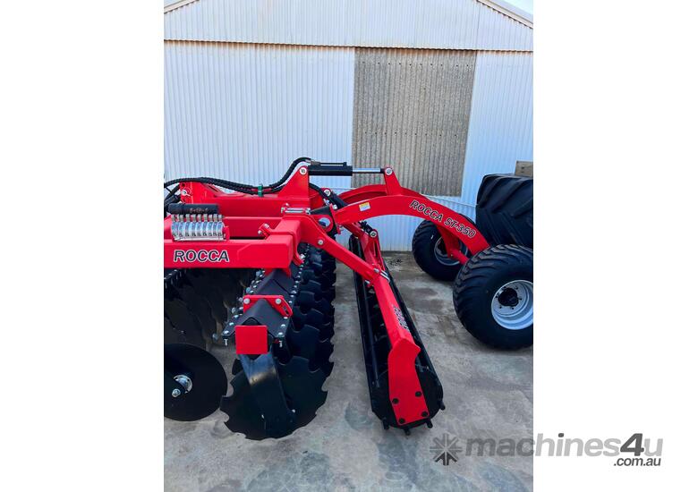 caption Supatill 350 3PL + Trailed Linkage Speedtiller - Heavy Duty Implement to Handle Difficult Hard Soil