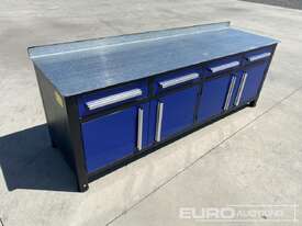 Unused Welding Table, Adjustable Legs, 220cm x 66cm x 80cm - picture2' - Click to enlarge