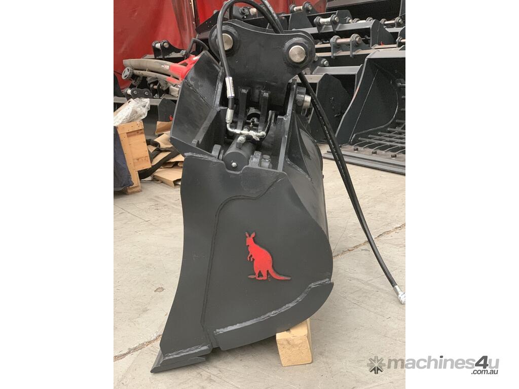 New roo attachments 2 8-4 Tonne Excavator Tilt Bucket 1000mm Bobcat ...