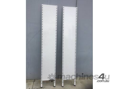 Steel Peg Boards (new condition!) in White