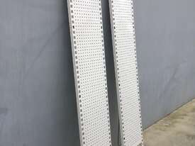 Steel Peg Boards (new condition!) in White - picture0' - Click to enlarge