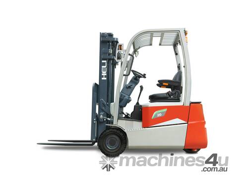 Heli 2t 3 Wheel Lithium Electric Forklift