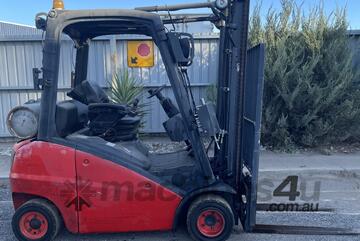 Linde H18 solid tyre LPG Forklift
