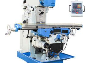Kang LM-1450D Heavy Duty Universal Milling Machine, 2000x400mm Worktable, ISO50 Spindle Taper,
