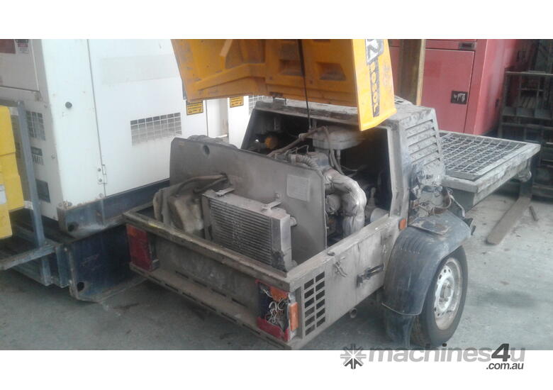 Turbosol T20x  concrete grout pump mixer ,  2020 model , operates , needs clean up,
