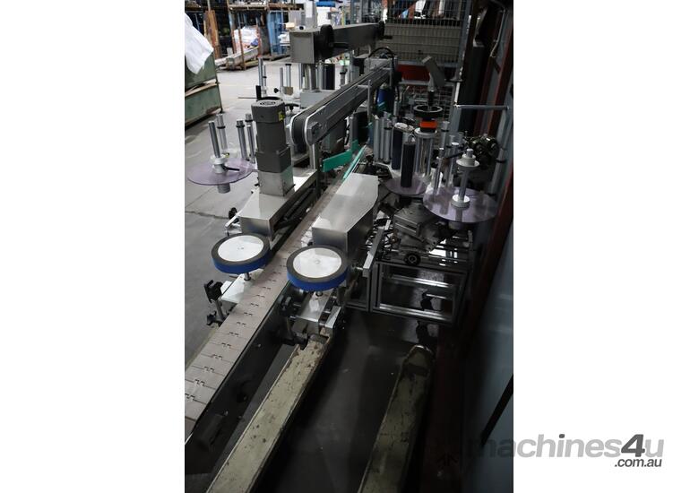 6 Head Automatic Bottle Filler Filling Line with Labeler* 