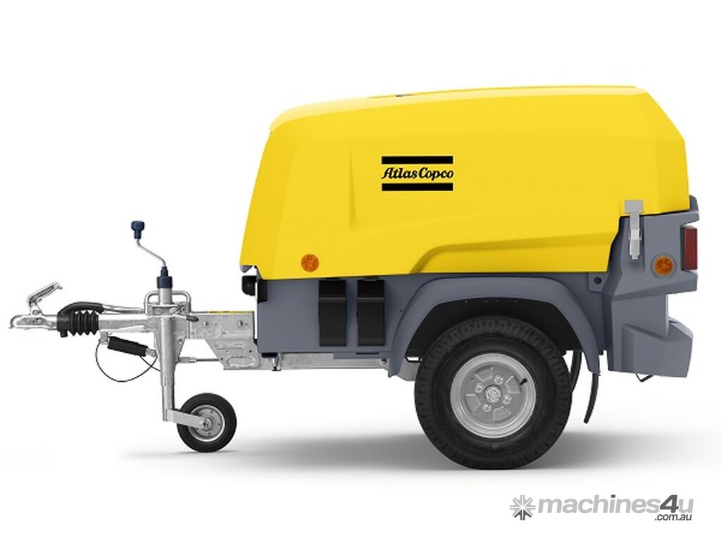 New 2023 Atlas Copco XAS 38 Kd Portable Diesel Air Compressor 70CFM ...