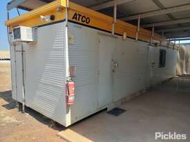 2x 40ft Atco Portable Buildings with Metal Patio Roof Over Entire Structure, 1x Unit Comprising 2x B - picture2' - Click to enlarge