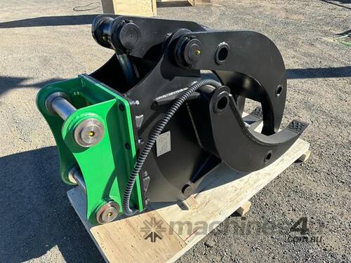 Single Ram Hydraulic Grapple Attachment