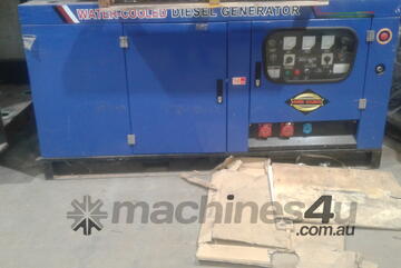 15 kva , 3 phase , 415 volt , 1500rpm , 4 cyl diesel , silenced enclosure ,