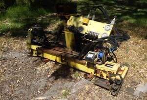 DRILL RIG ATTACHMENT FOR EXCAVATOR