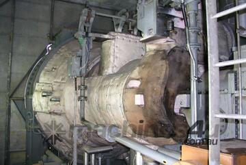 GE Single Automatic Extraction Condensing Steam Turbine Generator Set, 61.9MW, with Axial Exhaust
