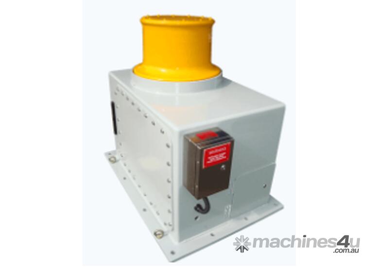 caption Pedestal Capstan Winch - Up to 10 Tonne, Built Tough & Designed to Last!