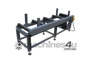 Kang Industrial RB-460E, Adjustable Height Roller Support for Bandsaw, Motorized