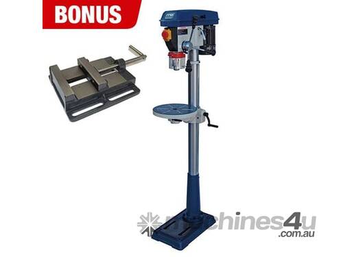 caption ITM 325mm Floor Mount Drill Press 16 Speed 16mm 2MT 16mm 550W 240V TD1316F